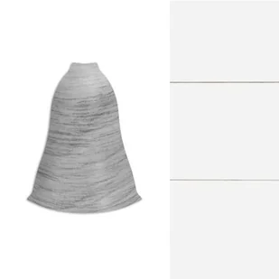 Arbiton Narożnik zewnętrzny do listwy LM55 (2 sztuki) biały mat - Listwy przypodłogowe - miniaturka - grafika 1