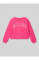 Bluzy damskie - Bluza o kroju regular fit z mieszanki bawełny model SWEAT LIFE - Only - miniaturka - grafika 1