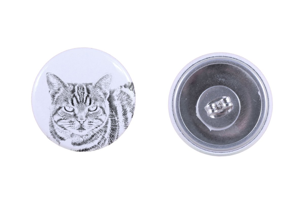 Manx - kolczyki z ukochanym kotem, własne foto, idealny gadżet dla miłośników kotów marki Art.-Dog