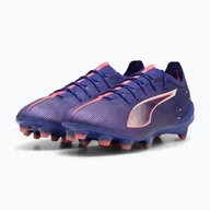 Piłka nożna - Buty piłkarskie PUMA Ultra 5 Ultimate FG lapis lazuli/puma white/sunset gloe WYSYŁKA W 24H 30 DNI NA ZWROT - miniaturka - grafika 1