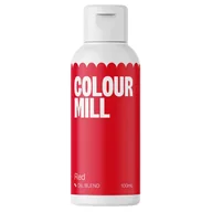 Dodatki do ciast w proszku - Barwnik olejowy 100ml CZERWONY Colour Mill - Red - miniaturka - grafika 1