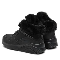 Buty dla dziewczynek - Botki Skechers Uno Lite - Comfurt Collar 310396L/BBK Czarny - miniaturka - grafika 1