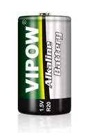 Baterie i akcesoria - Vipow Baterie alkaliczne REBEL LR20 LEC-BAT0064 - miniaturka - grafika 1