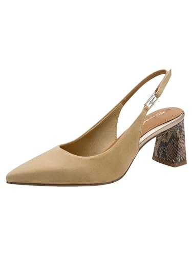 Tamaris Damskie czółenka Sling 1-29624-46, TAN Comb, 37 EU
