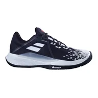 Buty sportowe męskie - Męskie buty tenisowe Babolat Propulse Fury 3 AC M Black/Illusion Blue EUR 45 - miniaturka - grafika 1