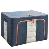 Pokrowce na ubrania - Pokrowiec Pojemnik Organizer Torba Na Pościel Ubrania Kołdrę Koce 40X30X20 24L - miniaturka - grafika 1