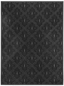 Wycieraczki - Wycieraczka wewnętrzna/zewnętrzna Leo 55 x 42 cm ciemnoszara - miniaturka - grafika 1