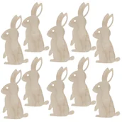 Dekoratorstwo - Scrapki Zajączek Wielkanocny Dekor Decoupage Króliczek 10sztuk - miniaturka - grafika 1