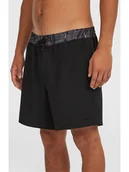 Kąpielówki męskie - O'Neill Szorty kąpielowe "Pocket Print" w kolorze czarnym - miniaturka - grafika 1