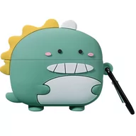 Akcesoria do słuchawek - ETUI AIRPODS 1 2 SŁUCHAWKI POKROWIEC DINOZAUR - miniaturka - grafika 1
