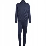 Dresy męskie - Dres męski adidas Linear Logo Tricot Track Suit granatowy HZ2219 M - miniaturka - grafika 1