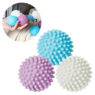 Środki do prania - Kule do suszarki na pranie Care Pro 3 szt średnica 6,5 cm hipoalergiczne - miniaturka - grafika 1