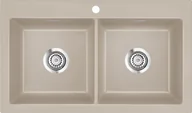 Zlewozmywaki - SystemCeram MERA TWIN FANGO 23 (50620123) - miniaturka - grafika 1