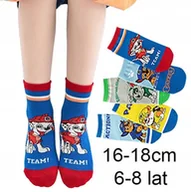 Skarpetki damskie - SKARPETY dziecięce BAWEŁNIANE skarpetki PSI PATROL 16-18cm Marshall 6-8lat - miniaturka - grafika 1