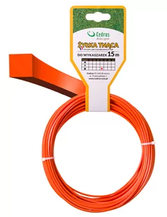 Żyłka tnąca 2.4/15m k kwadrat pomarańcz PIN004 - OFICJALNY DYSTRYBUTOR - AUTORYZOWANY DEALER CEDRUS - Akcesoria do kos i kosiarek - miniaturka - grafika 2