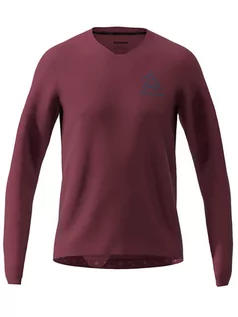 Koszulki męskie - Zimtstern Koszulka "EcoFlowz" w kolorze bordowym - grafika 1