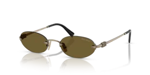 Okulary Przeciwsłoneczne Miu Miu MU A54S Old Gold - Okulary przeciwsłoneczne - miniaturka - grafika 1