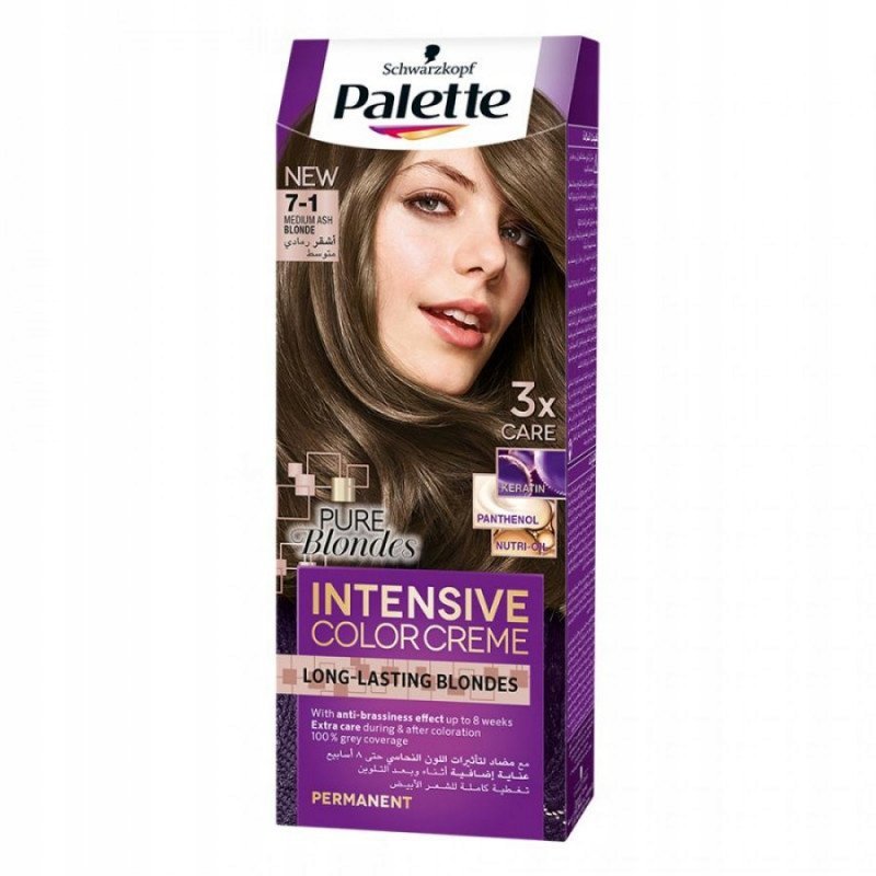 Palettefarba 7-1 Popielaty Blond