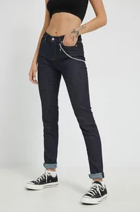 Love Moschino jeansy damskie high waist - Spodnie damskie - miniaturka - grafika 1