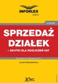E-booki - prawo - Sprzedaż działek – skutki dla rozliczeń VAT - miniaturka - grafika 1