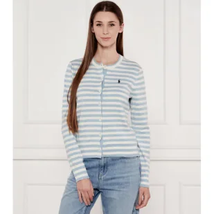 POLO RALPH LAUREN Kardigan Regular Fit - Swetry damskie - miniaturka - grafika 1