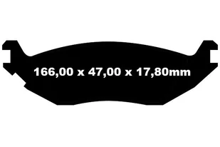 Tylne klocki Ultimax2 + nawiercone nacinane tarcze hamulcowe EBC seria GD Dodge Durango 2004-2009 - Tarcze hamulcowe - miniaturka - grafika 8
