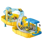 Zabawki konstrukcyjne - Zestaw Auta, Tor I Garaż, Na Budowie - miniaturka - grafika 1