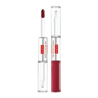 Szminki - Pupa Made To Last Lip Duo wodoodporna pomadka w płynie i błyszczyk 005 Deep Ruby 2x4 ml - 005 - miniaturka - grafika 1