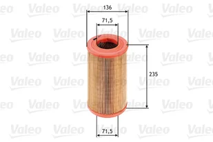 Filtr powietrza VALEO 585622 C14176 585622 - Filtry powietrza - miniaturka - grafika 1