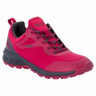 Buty trekkingowe damskie - Damskie buty turystyczne softshellowe WOODLAND SHELL TEXAPORE LOW W cranberry - miniaturka - grafika 1