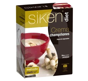 Zupa krem Siken z pieczarkami 7 szt (8424657105376) - Zupy w płynie - miniaturka - grafika 1