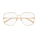 Okulary przeciwsłoneczne Chloé CH0165O 002 - Okulary korekcyjne, oprawki, szkła - miniaturka - grafika 5