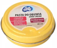 Środki do obuwia i ubrań - PASTA FARBA KREM DO OBUWIA BUTÓW 40ml BEZBARWNA - miniaturka - grafika 1