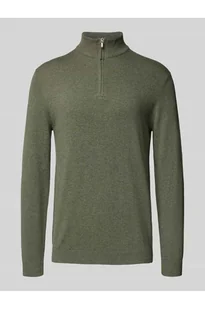 Bluza z kołnierzem o kroju regular fit z mieszanki bawełny i wiskozy model LOUI - Only & Sons - Bluzy męskie - miniaturka - grafika 1