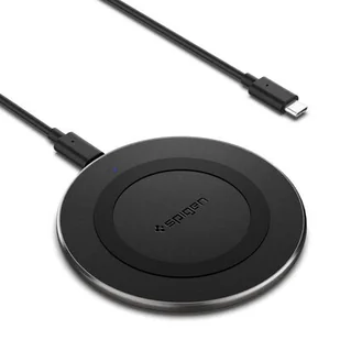 Ładowarka indukcyjna SPIGEN PF2104G Arcfield 15W Czarny - Ładowarki do telefonów - miniaturka - grafika 1