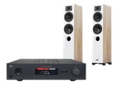 Zestawy stereo - NAD C 368 (czarny) + Diva 5 (dąb) - miniaturka - grafika 1