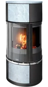 Piece wolnostojące - ABX Piec wolnostojący Atrium 6 wykończenie steatyt - miniaturka - grafika 1