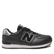 Buty dla chłopców - Sneakersy New Balance GC574FM Czarny - miniaturka - grafika 1