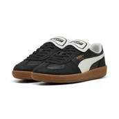 Sneakersy damskie - Sneakersy PUMA PALERMO PREMIUM 40174402 – Czarny - miniaturka - grafika 1