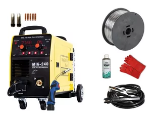 Spawarka Migomat Magnum MIG 240 Dual Puls Synergia Pakiet akcesoriów 1 - U MI 240 DP_pakiet1 - Spawarki Spawarka Migomat Magnum MIG 240 Dual Puls Synergia Pakiet akcesoriów 1 - U MI 240 DP_pakiet1 - Spawarki - miniaturka - grafika 1