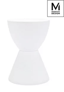 Modesto Design MODESTO stołek TAMBURO biały - polipropylen PP612.WHITE [11232781] - Taborety i hokery - miniaturka - grafika 1