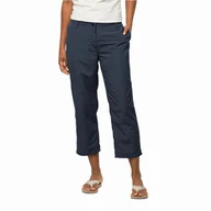 Spodnie damskie - Damskie spodnie Jack Wolfskin KALAHARI 7/8 PANTS W night blue - 46 - miniaturka - grafika 1