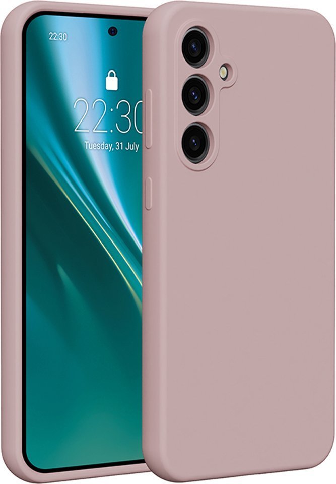 Etteri Nakładka Etteri Silicone Case do Samsung Galaxy S23 FE jasnoróżowa