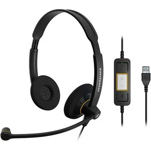 Epos IMPACT SC 60 USB ML Czarne - Słuchawki - miniaturka - grafika 1