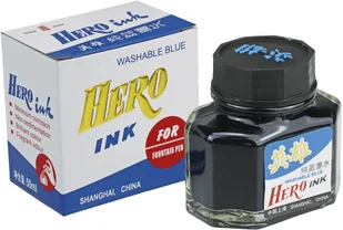 Atrament Hero niebieski wymazywalny 50ml - Szkolne artykuły papiernicze - miniaturka - grafika 1