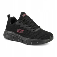 Buty sportowe męskie - Buty męskie Skechers Bobs B Flex Chill Edge black 46 Eu - miniaturka - grafika 1
