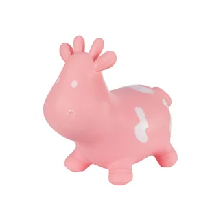 TOOTINY Skoczek krówka różowa karton GXP-711691 - Skoczki dla dzieci - miniaturka - grafika 2