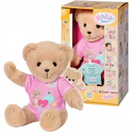 Lalki dla dziewczynek - Baby Born Pluszowy Miś Różowy 36CM Ruchome Elementy Pluszowy Różowe Ubranie - miniaturka - grafika 1