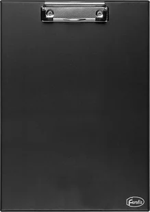 Forofis Klip board z metalowym klipsem A4 91240 czarna PVC - Deski z klipsem - miniaturka - grafika 1