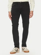 Spodnie męskie - Blend Jeansy 20717854 Czarny Straight Fit - miniaturka - grafika 1